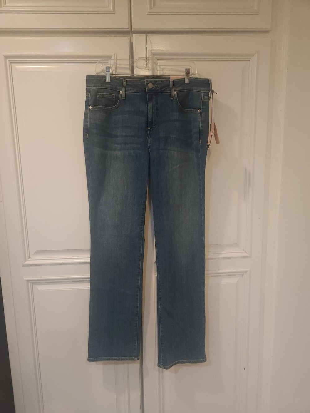 Classic Women's Blue Straight-Leg Jeans
